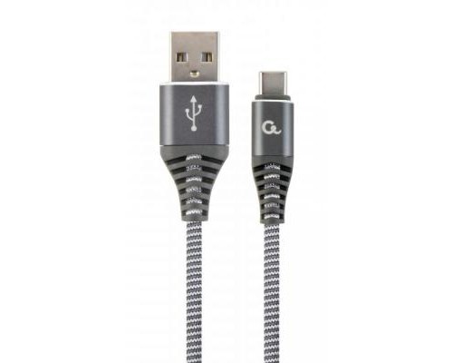 Дата кабель USB 2.0 AM to Type-C 1.0m Cablexpert (CC-USB2B-AMCM-1M-WB2)