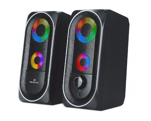 Акустична система REAL-EL S-110 USB Black