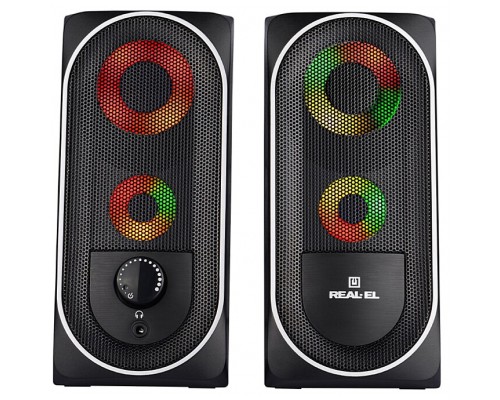 Акустична система REAL-EL S-110 USB Black