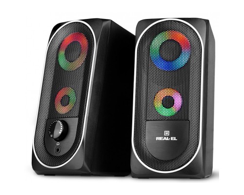 Акустична система REAL-EL S-110 USB Black