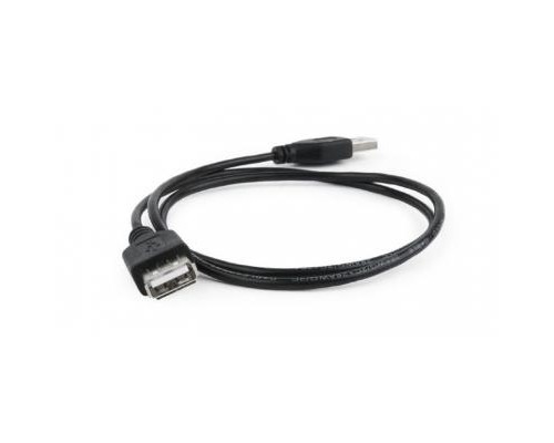 Дата кабель USB 2.0 AM/AF 0.75m Cablexpert (CC-USB2-AMAF-75CM/300-BK)