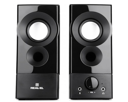 Акустична система REAL-EL S-90 Black