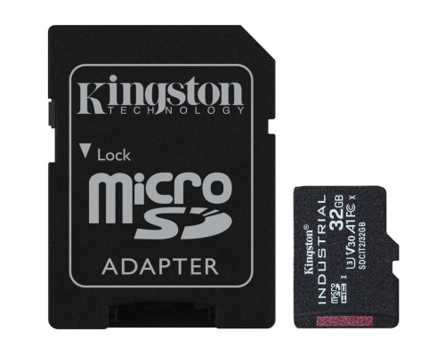 Карта пам'яті Kingston 32GB microSDHC class 10 UHS-I V30 A1 (SDCIT2/32GB)