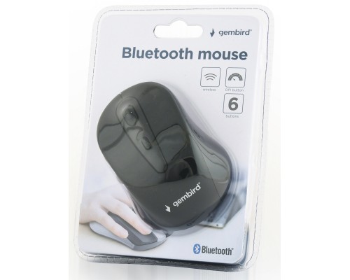Мишка Gembird MUSWB2 Bluetooth Black (MUSWB2)