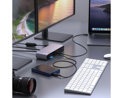 Порт-реплікатор Belkin USB-C Pro Thunderbolt 4 Dock Triple Display Dock 8K (INC006VFSGY)