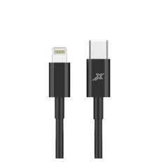 Дата кабель USB-C to Lightning 12W CL-03B Black Grand-X (CL-03B)