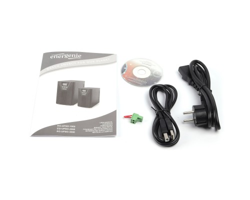 Пристрій безперебійного живлення EnerGenie EG-UPSO-2000, 2000VA (EG-UPSO-2000)