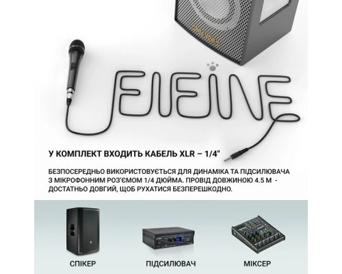 Мікрофон Fifine K6 Black (K6)