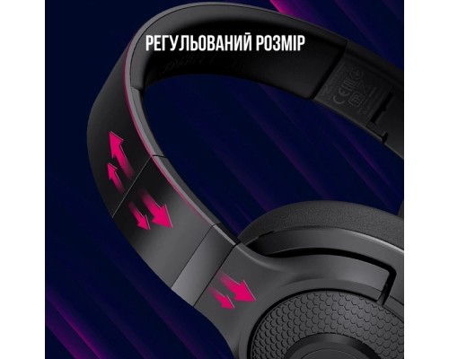 Навушники Lorgar Noah 500 Wireless Gaming Black (LRG-GHS500)