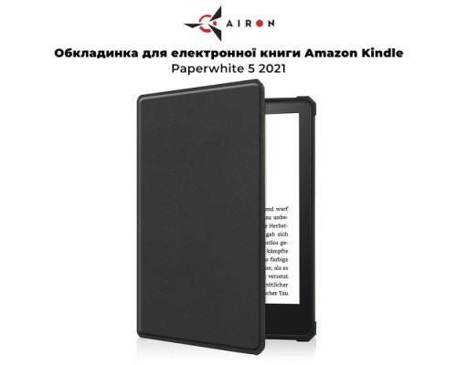 Чохол до електронної книги AirOn Premium Amazon Kindle Paperwhite 5 2021 black (6946795850191)