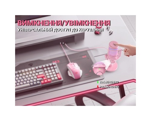 Мікрофон Fifine AM6P USB Pink (AM6P)