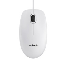 Мишка Logitech B100 White (910-003360)