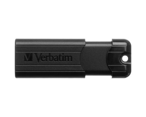 USB флеш накопичувач Verbatim 128GB PinStripe Black USB 3.0 (49319)