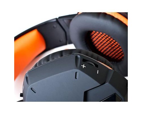 Навушники REAL-EL GDX-7700 SURROUND 7.1 black-orange