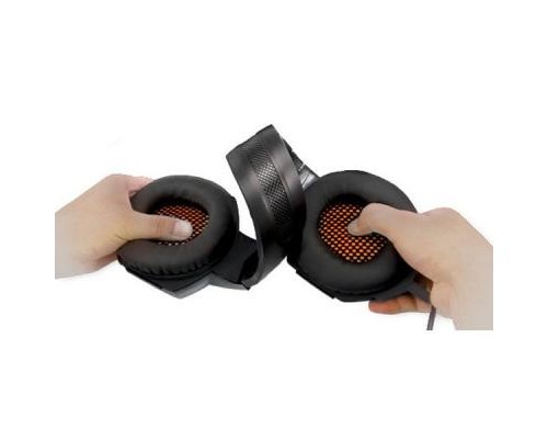 Навушники REAL-EL GDX-7700 SURROUND 7.1 black-orange