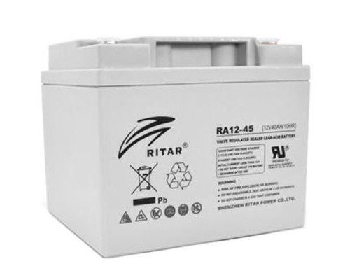 Батарея до ДБЖ Ritar AGM RA12-45, 12V-45Ah (RA12-45)