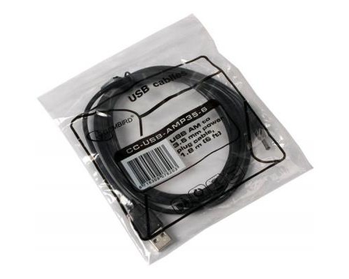 Кабель живлення USB to 3,5mm 1,8m Cablexpert (CC-USB-AMP35-6)