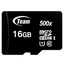 Карта пам'яті Team 16GB microSDHC class 10 UHS-I (TUSDH16GCL10U02)
