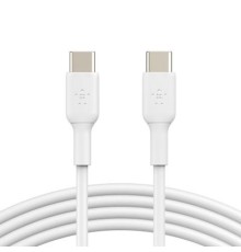 Дата кабель USB-С - USB-С, PVC, 1m, white Belkin (CAB003BT1MWH)