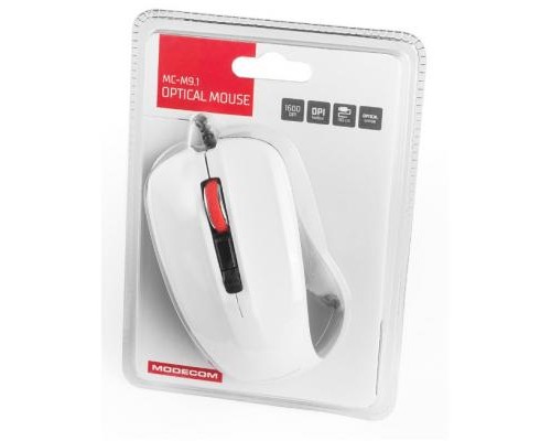 Мишка Modecom MC-M9.1 USB White (M-MC-00M9.1-200)