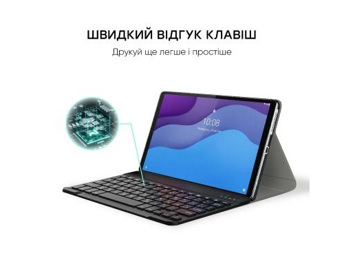 Чохол до планшета AirOn Premium Lenovo Tab M10 HD (2nd Gen) TB-X306F Bluetooth keybo (4822352781053)