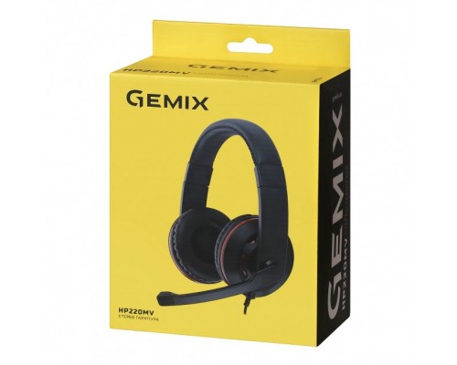 Навушники Gemix HP-220MV Black (HP-220MV)