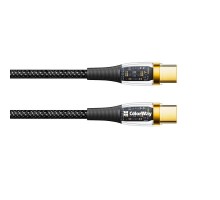 Дата кабель USB-C to USB-C 1.2m 5A 100W transparent head ColorWay (CW-CBPDCC053-BK)