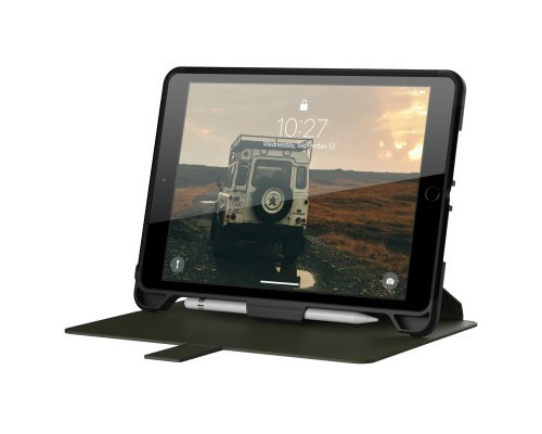 Чохол до планшета UAG iPad 10.2' (2019) Scout Folio, Black/Olive (12191I114072)