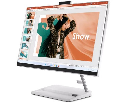 Комп'ютер Lenovo IdeaCentre AiIO 3 24IAP7 / i5-12450H, 8, 512 (F0GH01DLUA)