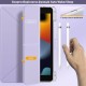 Чохол до планшета BeCover Ultra Slim Origami Transparent Apple Pencil Apple iPad Air (4/5) 2020/2022 10.9