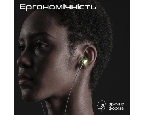 Навушники Promate LumiBuds-C Black (lumibuds-c.black)
