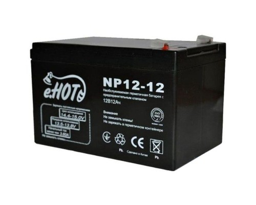 Батарея до ДБЖ Enot 12В 12 Аг (NP12-12)