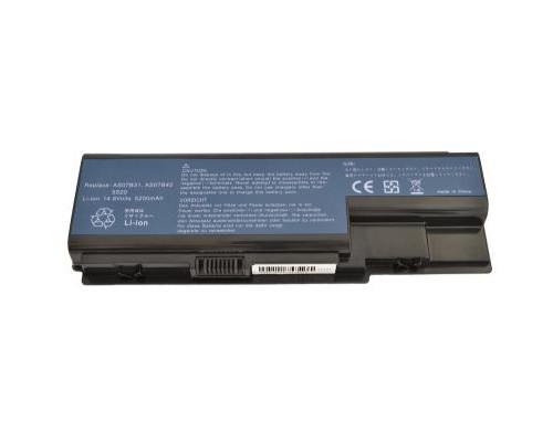 Акумулятор до ноутбука AlSoft Acer AS07B32 5200mAh 8cell 14.8V Li-ion (A41116)