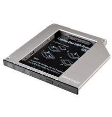 Фрейм-перехідник Grand-X HDD 2.5'' to notebook 9.5 mm ODD SATA/mSATA (HDC-24N)