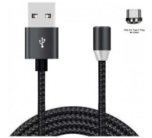 Дата кабель USB 2.0 AM to Type-C 1.2m Magneto black XoKo (SC-355a MGNT-BK)