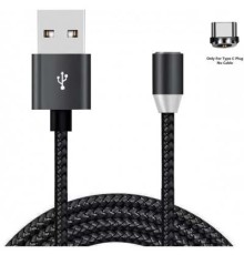 Дата кабель USB 2.0 AM to Type-C 1.2m Magneto black XoKo (SC-355a MGNT-BK)