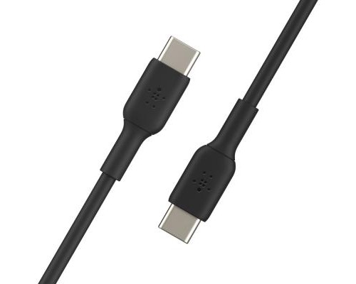 Дата кабель USB-С - USB-С, PVC, 2m, black Belkin (CAB003BT2MBK)