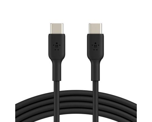 Дата кабель USB-С - USB-С, PVC, 2m, black Belkin (CAB003BT2MBK)