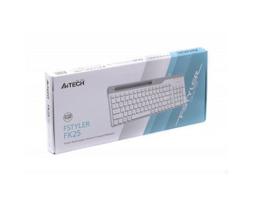 Клавіатура A4Tech FK25 USB White