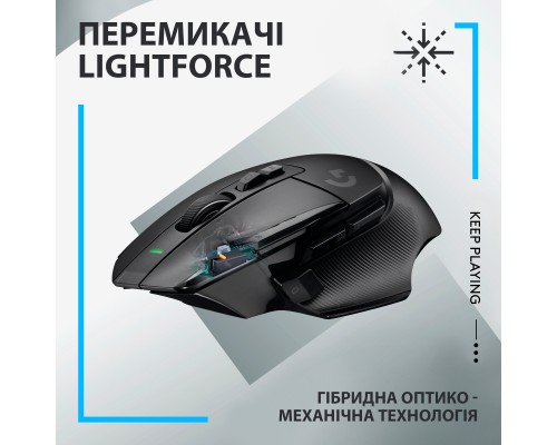 Мишка Logitech G502 X Lightspeed Wireless Black (910-006180)