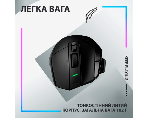Мишка Logitech G502 X Lightspeed Wireless Black (910-006180)