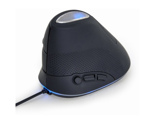 Мишка Gembird MUS-ERGO-03 USB Black (MUS-ERGO-03)