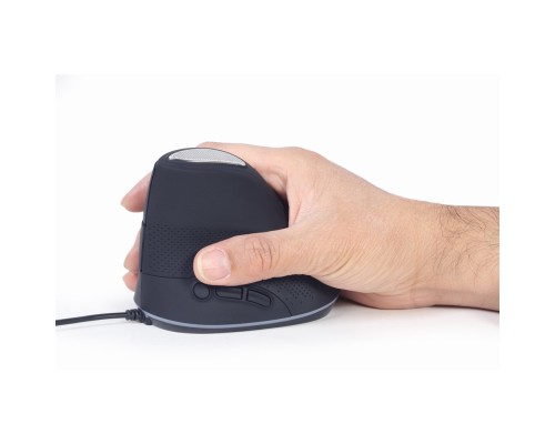 Мишка Gembird MUS-ERGO-03 USB Black (MUS-ERGO-03)