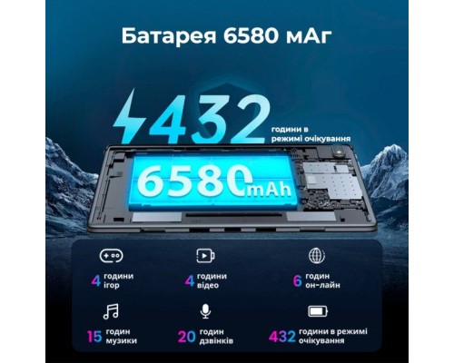 Планшет Oscal Pad 10 8/128GB 4G Dual Sim Diamond Grey