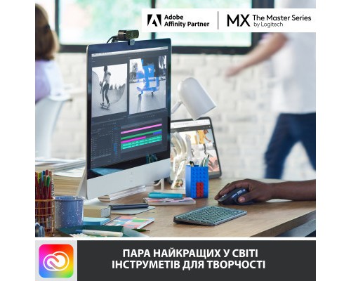 Клавіатура Logitech MX Keys Mini Wireless Illuminated UA Pale Grey (920-010499)