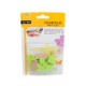 Тримач для кабелю Extradigital CC-948 Cable Clips butterfly, Green (KBC1713)