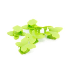 Тримач для кабелю Extradigital CC-948 Cable Clips butterfly, Green (KBC1713)