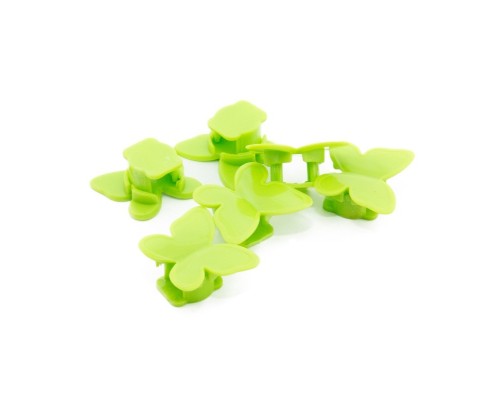 Тримач для кабелю Extradigital CC-948 Cable Clips butterfly, Green (KBC1713)