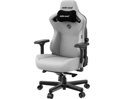 Крісло ігрове Anda Seat Kaiser 3 Fabric Size XL Grey (AD12YDC-XL-01-G-PV/F)