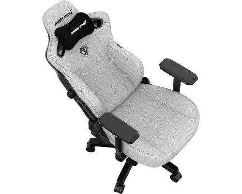 Крісло ігрове Anda Seat Kaiser 3 Fabric Size XL Grey (AD12YDC-XL-01-G-PV/F)